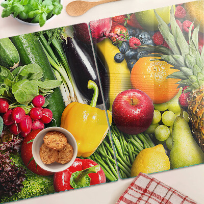 Tagliere in vetro per frutta e verdura