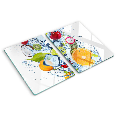 Tagliere in vetro temperato Frutta e ghiaccio