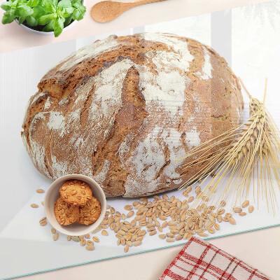 Tagliere in vetro temperato Pane e cereali
