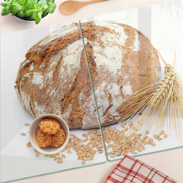 Tagliere in vetro temperato Pane e cereali