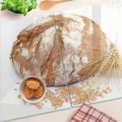 Tagliere in vetro temperato Pane e cereali