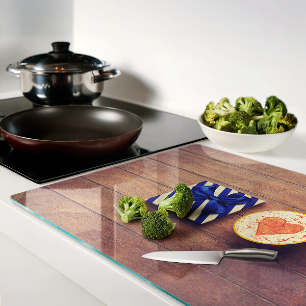 Tagliere in vetro temperato con motivo 