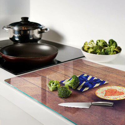 Tagliere in vetro temperato con motivo 