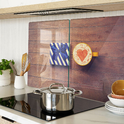 Tagliere in vetro temperato con motivo 