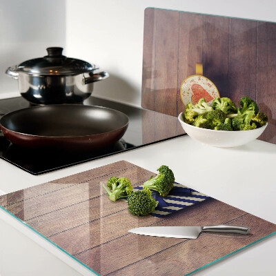 Tagliere in vetro temperato con motivo 