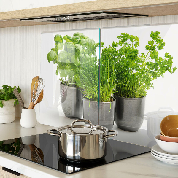 Tagliere in vetro temperato con stampa decorativa a motivo 