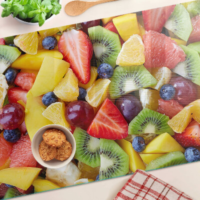 Tagliere in vetro Macedonia di frutta