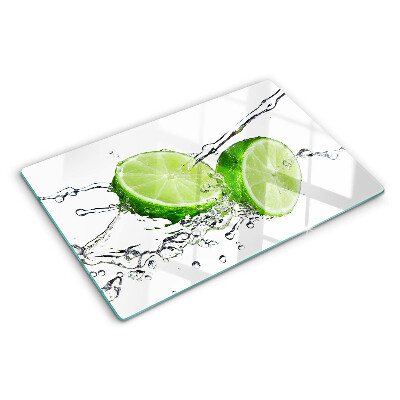 Tagliere in vetro temperato Limoni in acqua