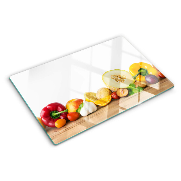 Tagliere in vetro Frutta sulla tavola