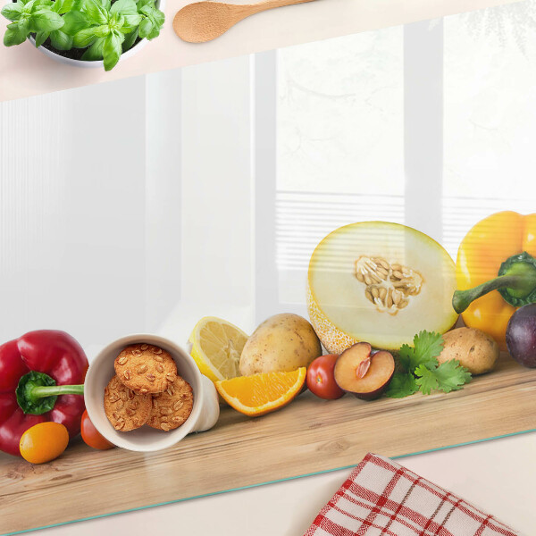 Tagliere in vetro Frutta sulla tavola