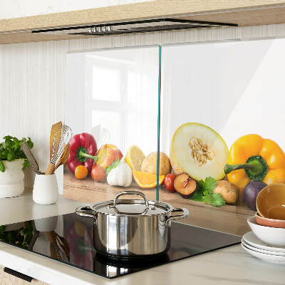 Tagliere in vetro Frutta sulla tavola