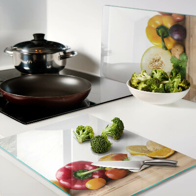 Tagliere in vetro con stampa 