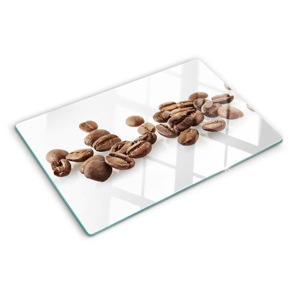 Tagliere in vetro temperato Chicchi di caffè