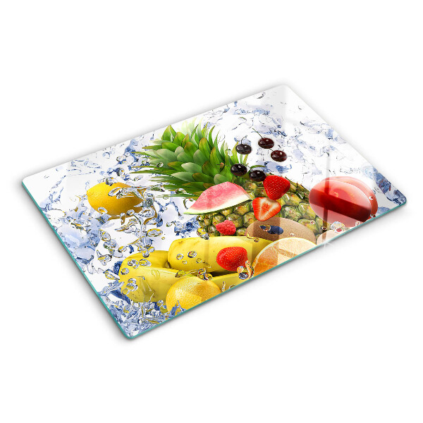 Tagliere in vetro Frutta in acqua