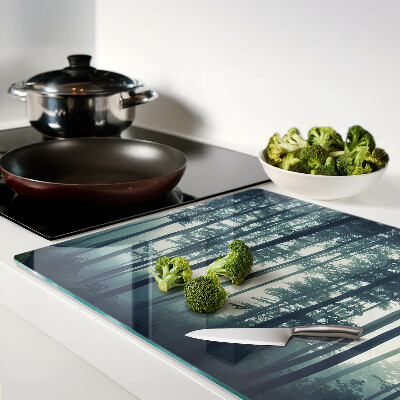 Tagliere in vetro temperato con stampa 