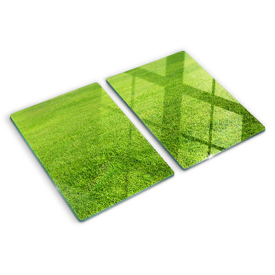 Tagliere in vetro temperato Erba verde