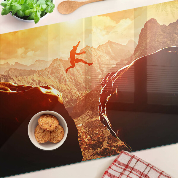 Tagliere in vetro con stampa 