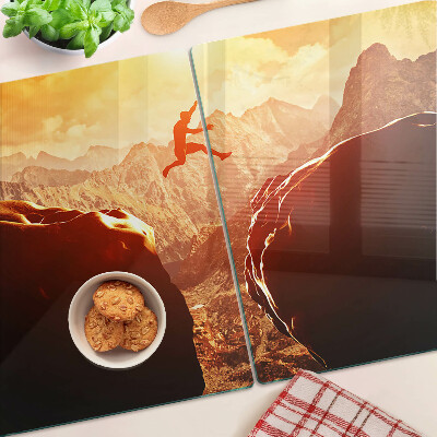 Tagliere in vetro con stampa 