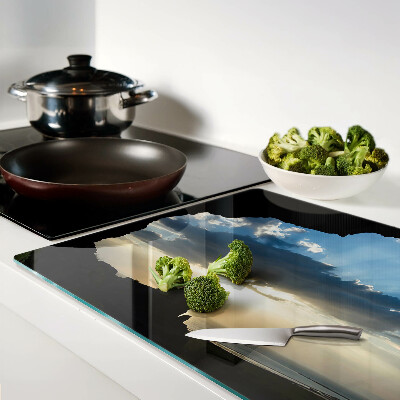 Tagliere in vetro temperato con stampa 