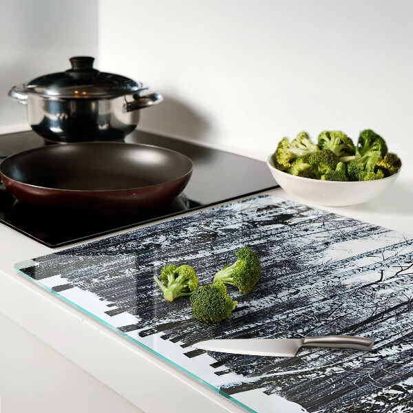 Tagliere in vetro con stampa 