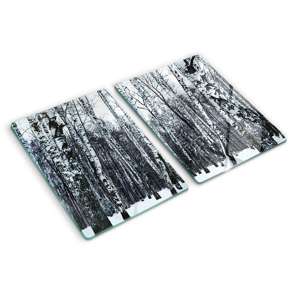 Tagliere in vetro con stampa 