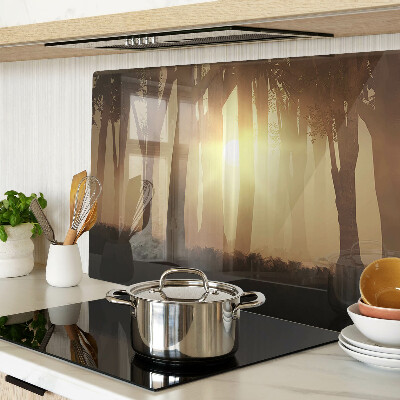 Tagliere in vetro temperato con stampa