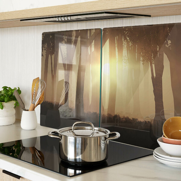 Tagliere in vetro temperato con stampa