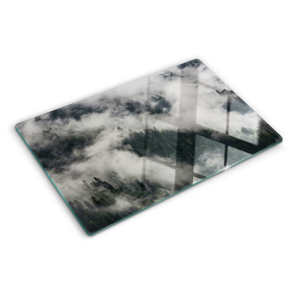 Tagliere in vetro temperato con decorazione 