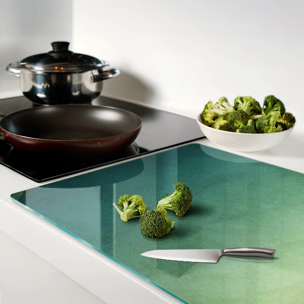 Tagliere in vetro temperato con motivo a riflessi gradienti per finestra