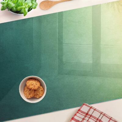 Tagliere in vetro temperato con motivo a riflessi gradienti per finestra