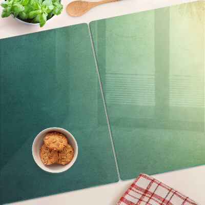 Tagliere in vetro temperato con motivo a riflessi gradienti per finestra