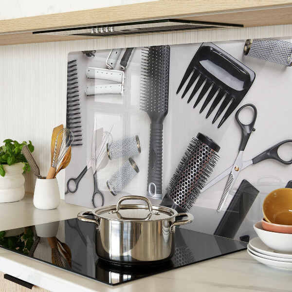 Tagliere in vetro temperato accessori per parrucchieri