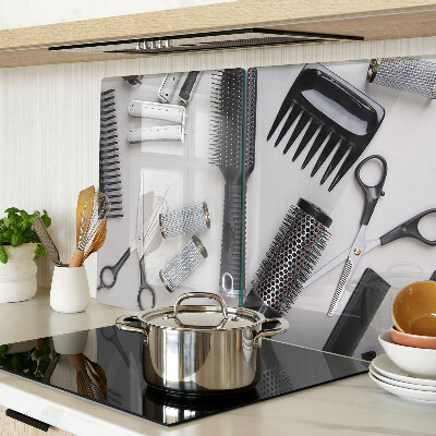 Tagliere in vetro temperato accessori per parrucchieri