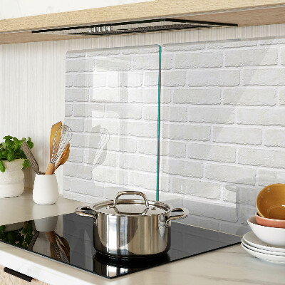 Tagliere in vetro temperato Muro di mattoni