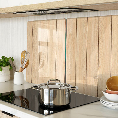 Tagliere in vetro Tavola di legno in colore chiaro