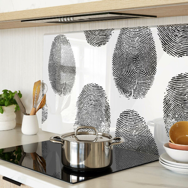 Tagliere in vetro temperato con finitura resistente alle impronte digitali