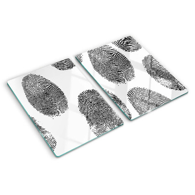 Tagliere in vetro temperato con finitura resistente alle impronte digitali