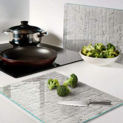Tagliere in vetro Muro di mattoni in stile loft