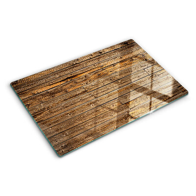 Tagliere in vetro temperato Tavola di legno con finestra