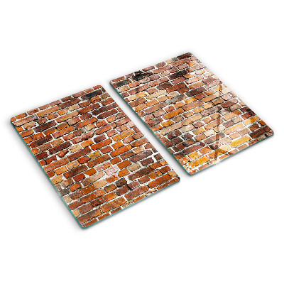 Tagliere in vetro Muro di mattoni