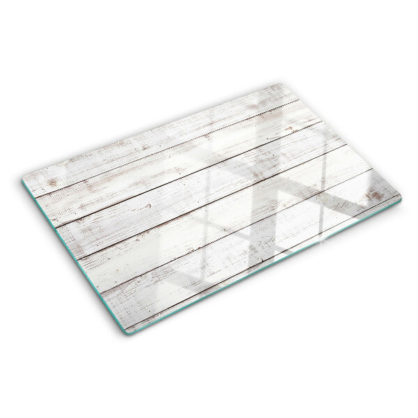 Tagliere in vetro temperato in stile rustico