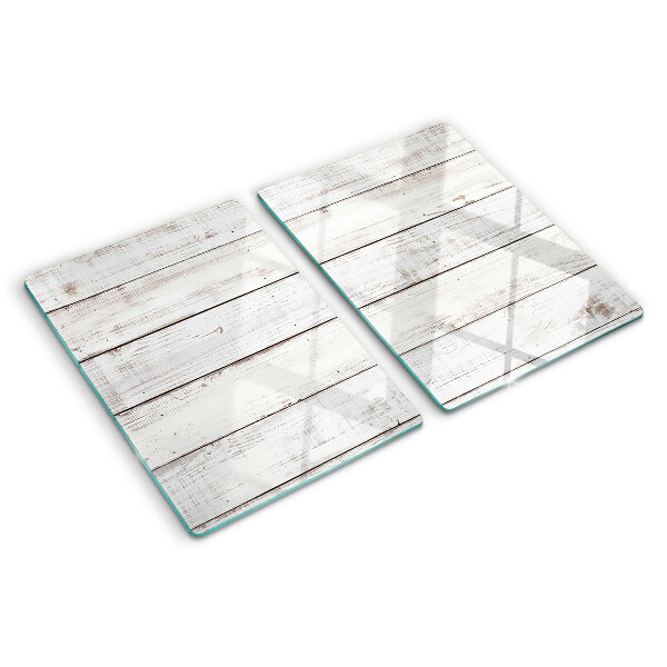 Tagliere in vetro temperato in stile rustico