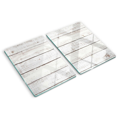 Tagliere in vetro temperato in stile rustico