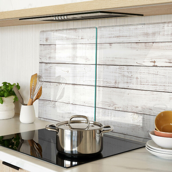 Tagliere in vetro temperato in stile rustico