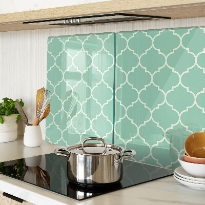 Tagliere in vetro con motivo marocchino