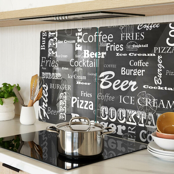 Tagliere in vetro temperato per uso alimentare