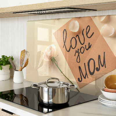 Tagliere in vetro temperato con motivo 