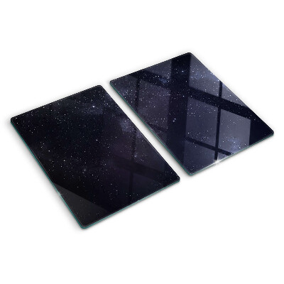 Tagliere in vetro Universo cosmico con stelle