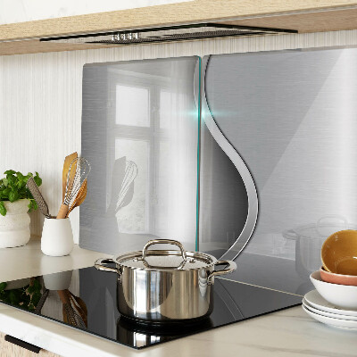 Tagliere in vetro temperato con design moderno a forma di onda