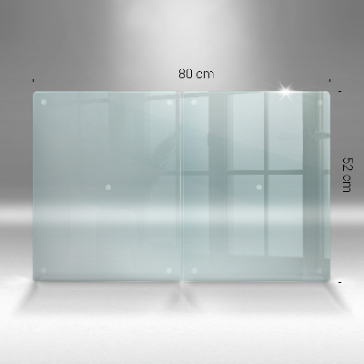 Tagliere in vetro temperato Tagliere in vetro temperato con doppia superficie trasparente